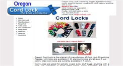 Desktop Screenshot of cordlock.com